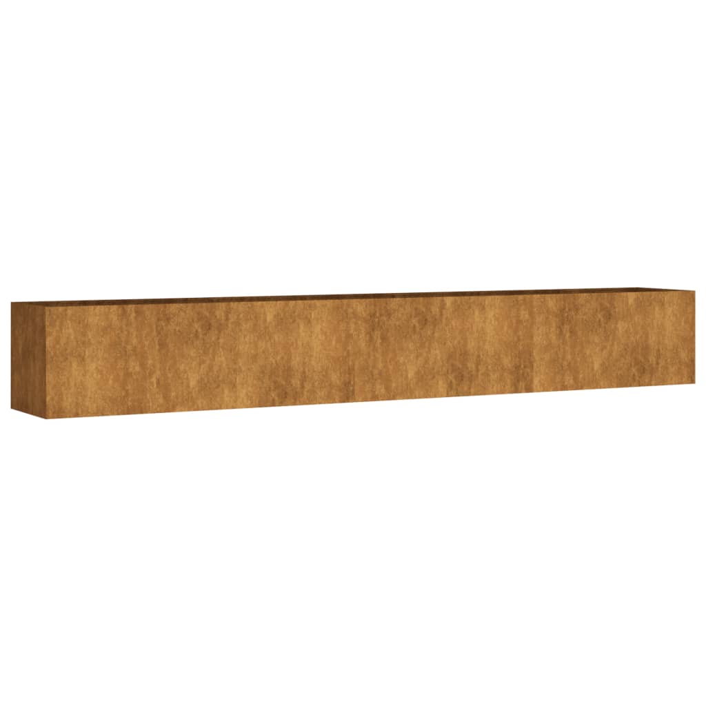 Vidaxl plantenbak 280x40x40 cm cortenstaal