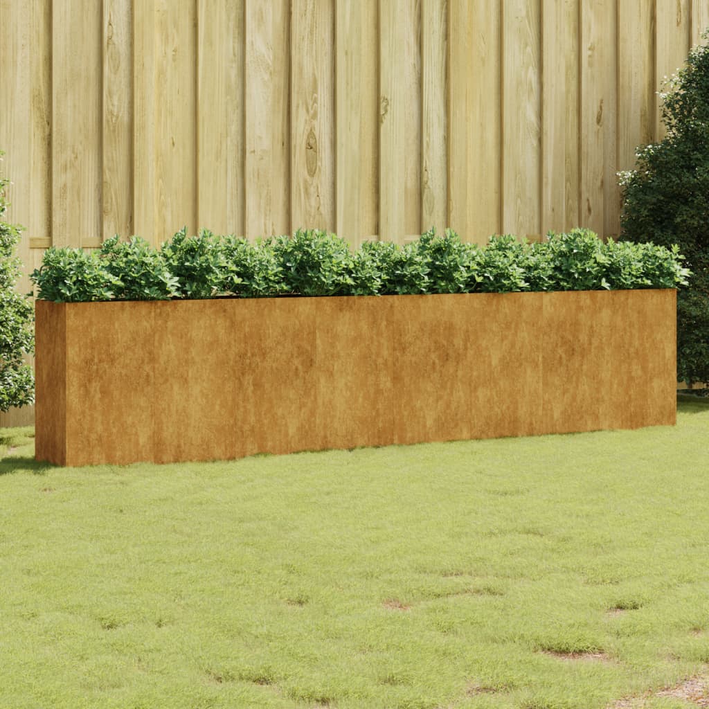 VidaXL Plantenbak 360x40x80 cm cortenstaal