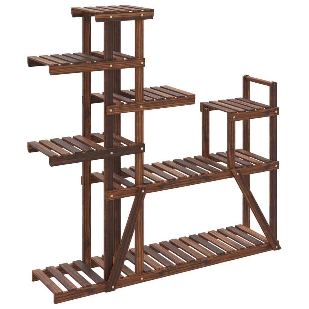 Vidaxl plantenstandaard 110x25x111 cm massief vuurhout