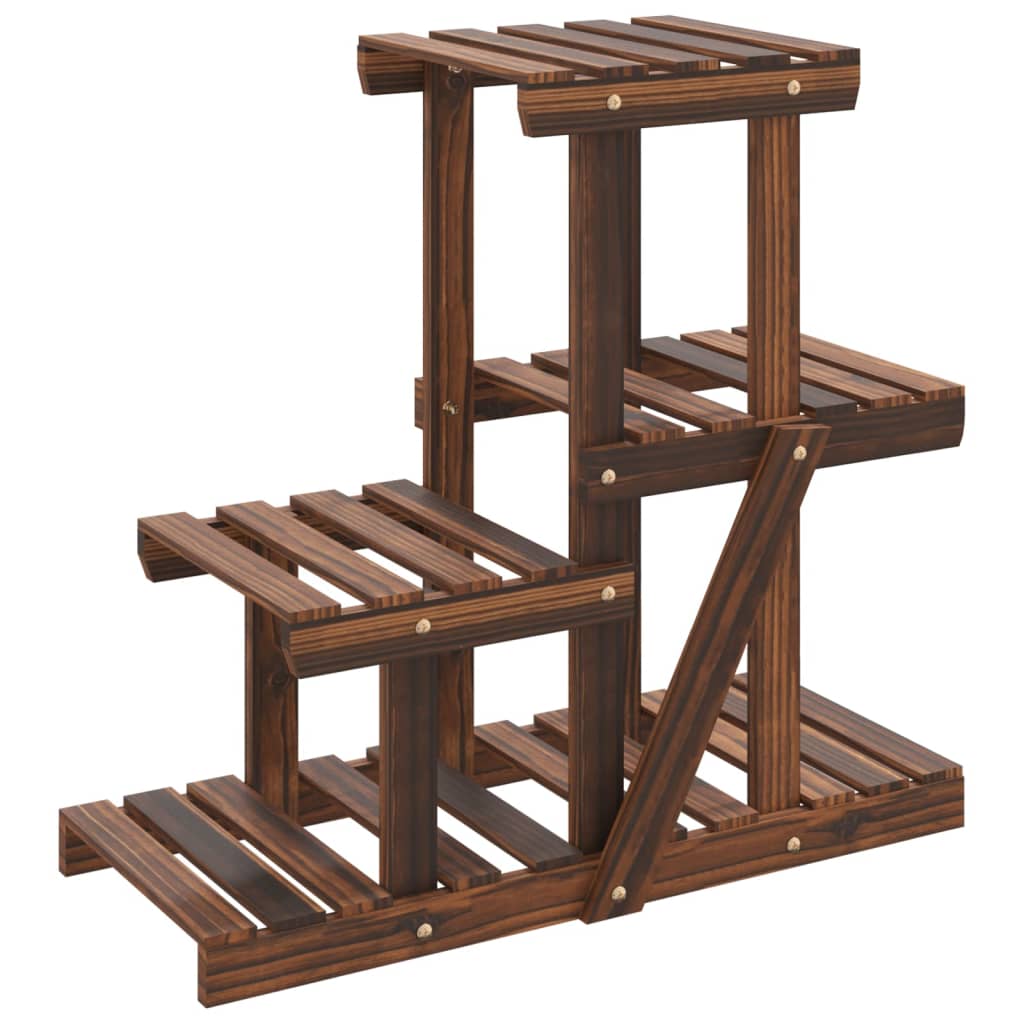 Vidaxl plantenstandaard 58x25x51 cm massief vuurhout