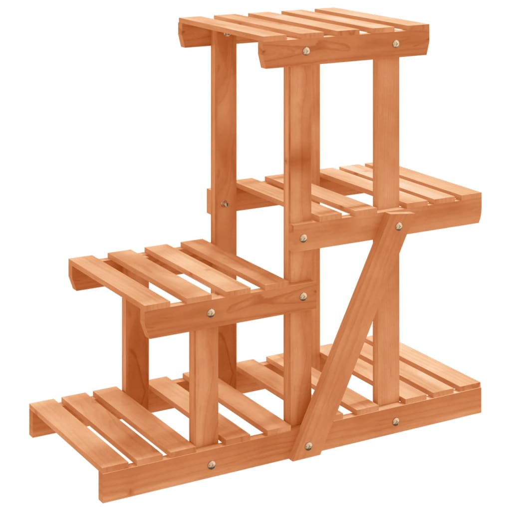 Vidaxl plantenstandaard 58x25x51 cm massief vuurhout