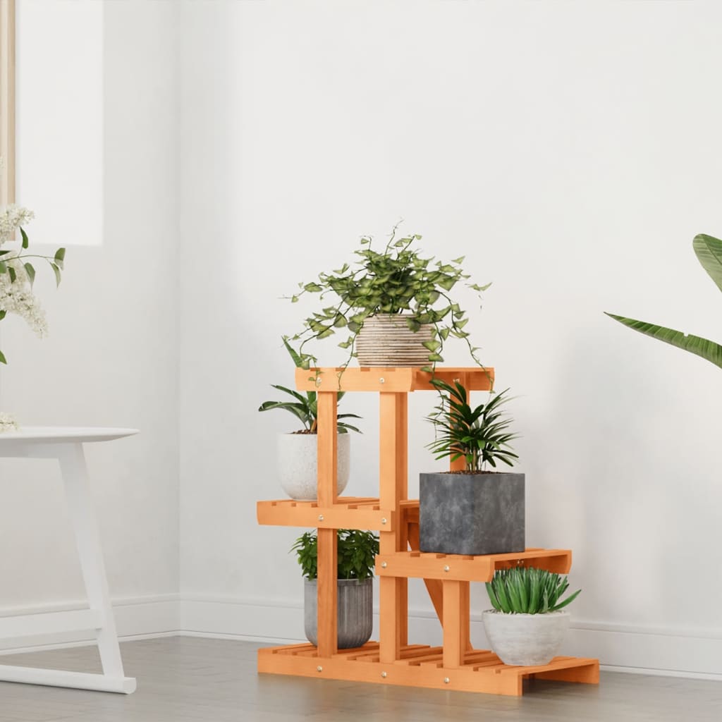 Vidaxl plantenstandaard 58x25x51 cm massief vuurhout