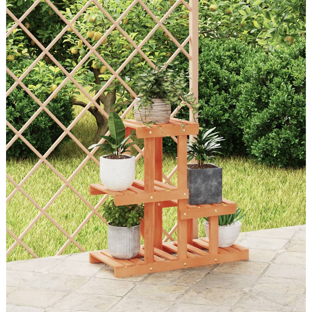 Vidaxl plantenstandaard 58x25x51 cm massief vuurhout