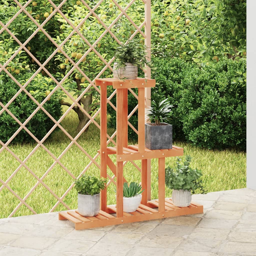 Vidaxl plantenstandaard 81x25x75,5 cm massief vuurhout