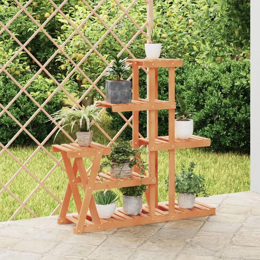 Vidaxl plantenstandaard 95x25x96 cm massief vuurhout