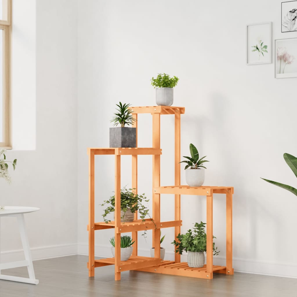 Vidaxl plantenstandaard 62,5x61,5x101,5 cm massief vuurhout