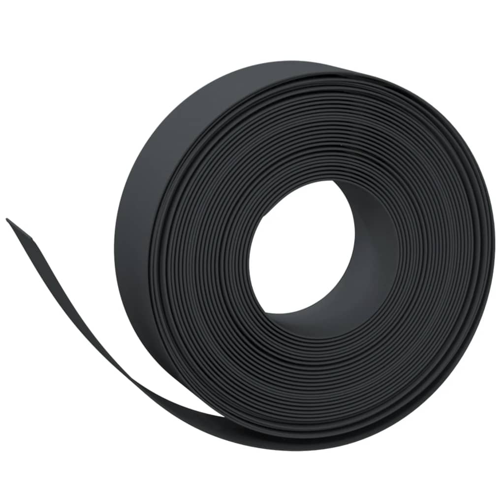Vidaxl tuinranden 5 st 10 m 15 cm polyetheen zwart