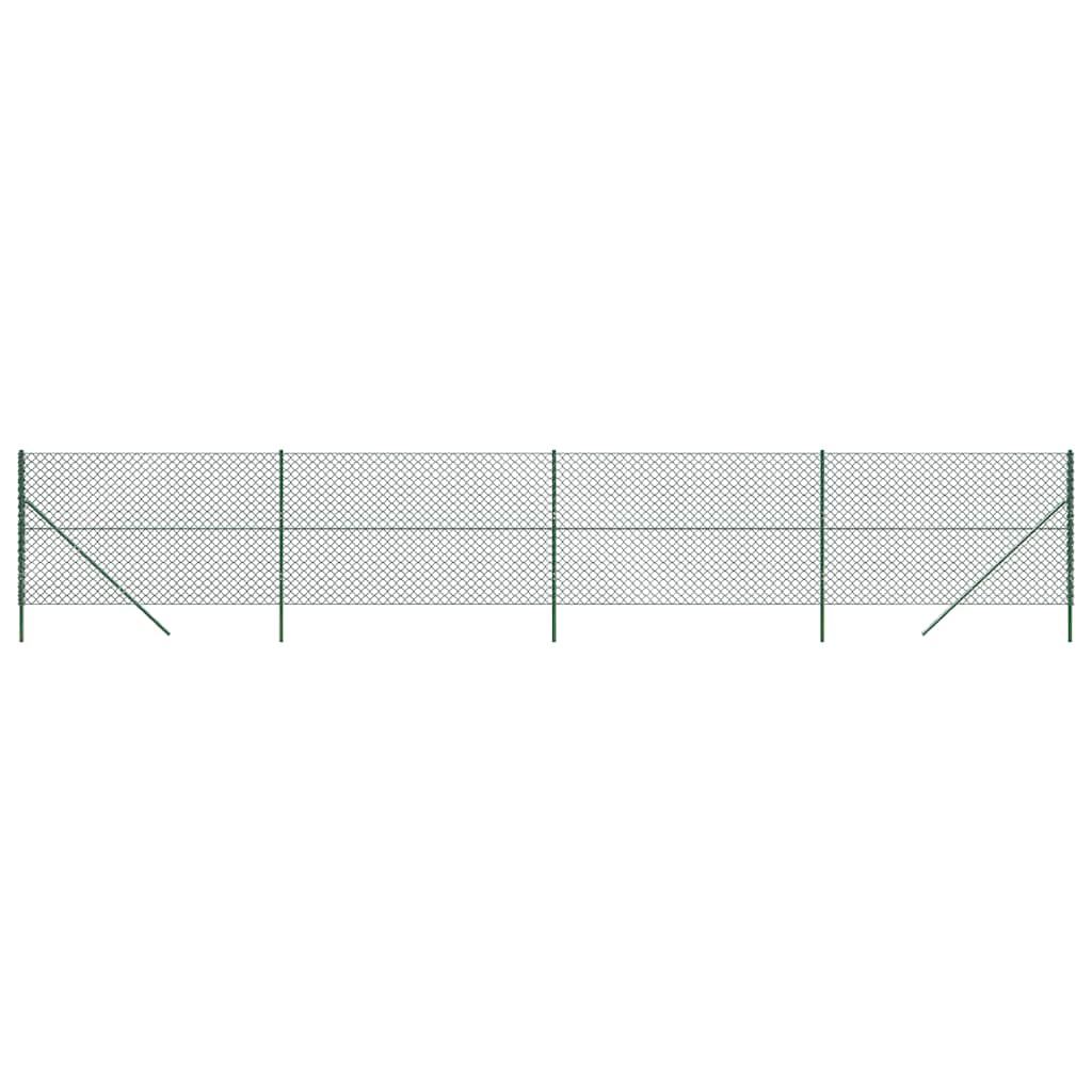 Vidaxl gaashek 2,2x10 m groen