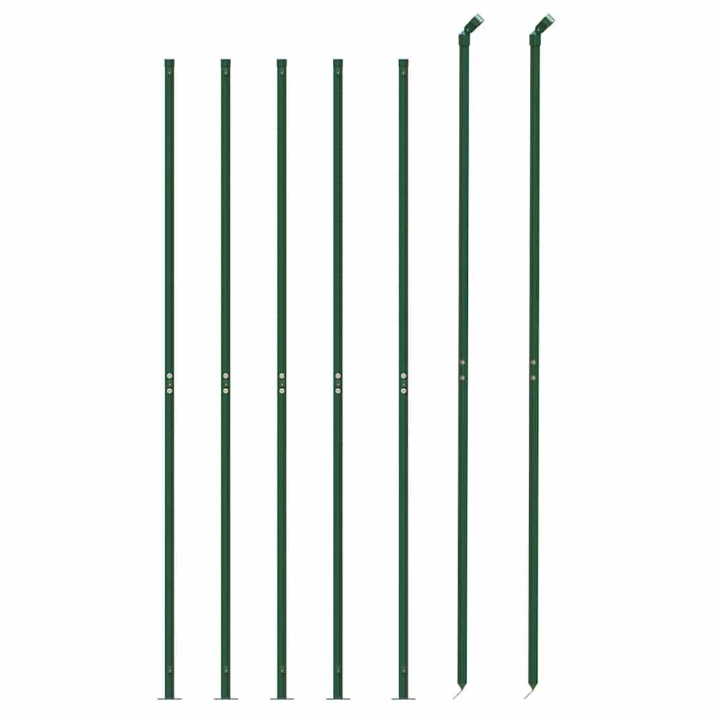 Vidaxl gaashek met flens 1,8x10 m groen