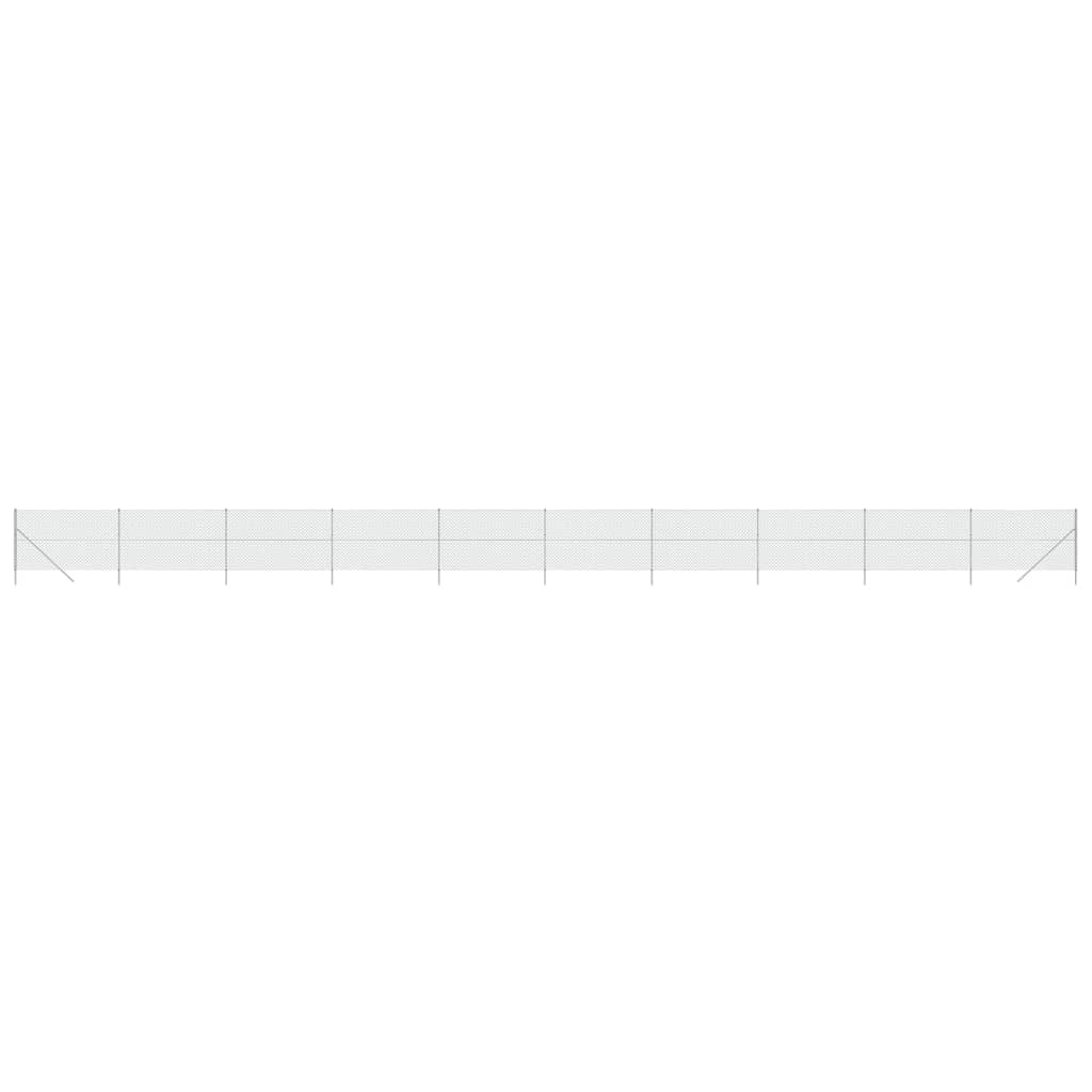 VidaXL Gaashek 1,8x25m zilverkleurig