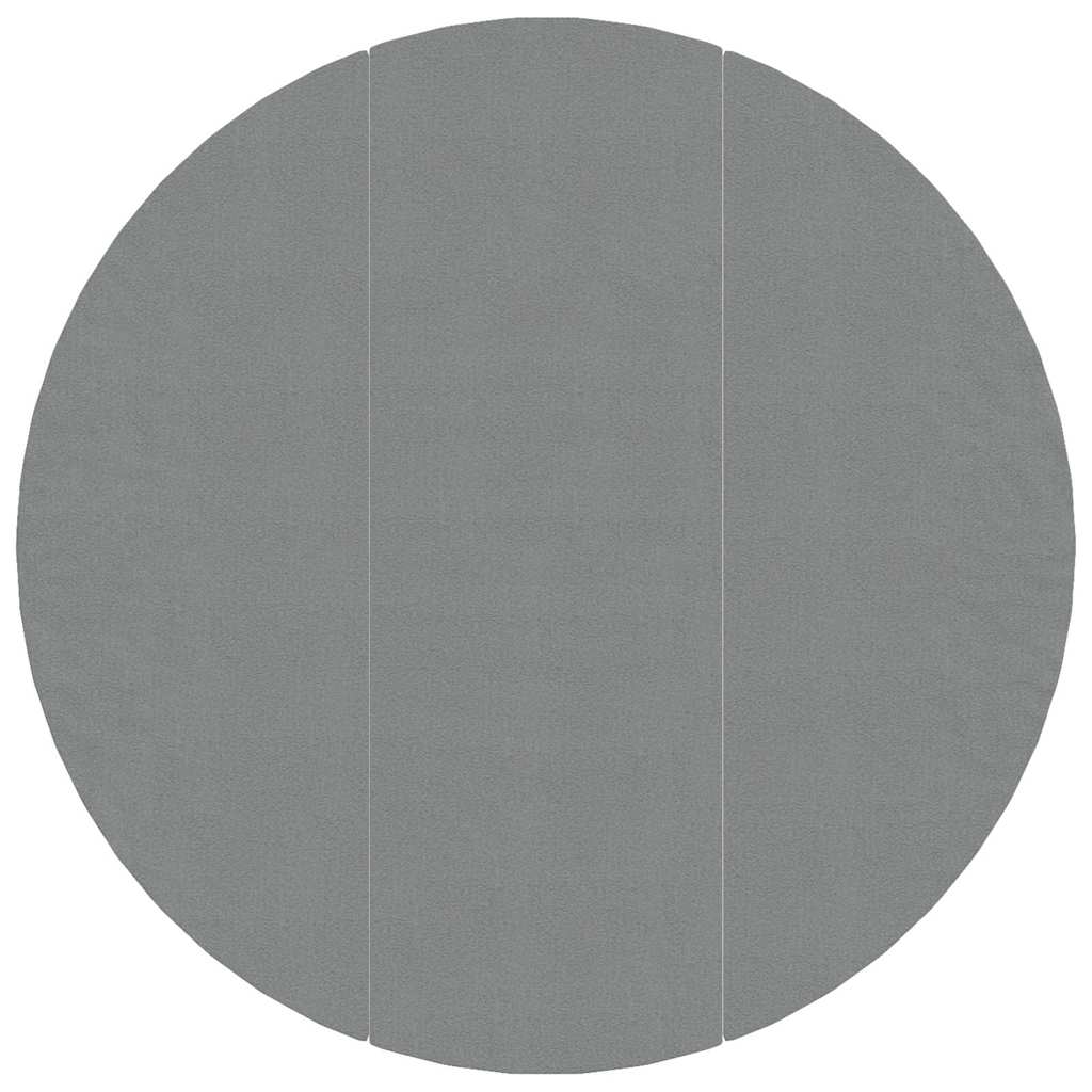 Vidaxl zwembadgrondzeil ø396 cm polyester geotextiel lichtgrijs