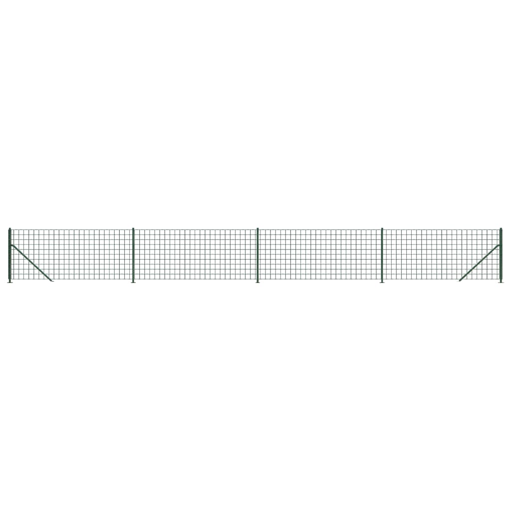 VidaXL Gaashek met flens 1x10m groen