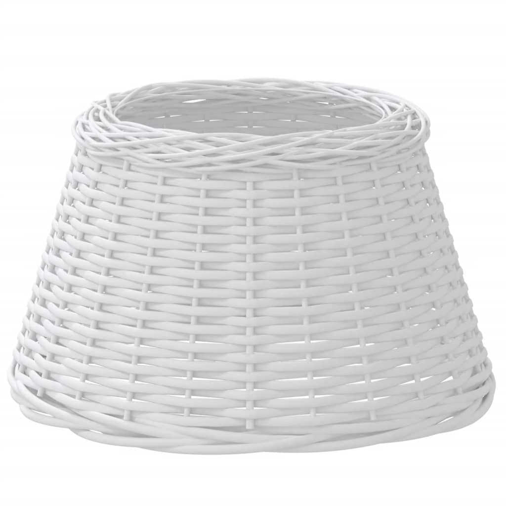 Vidaxl lampenkap ø50x30 cm riet wit