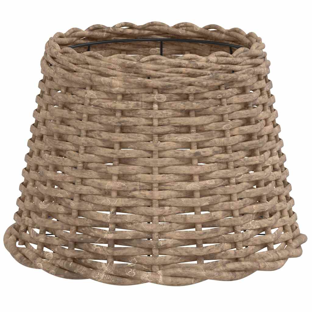 Vidaxl lampenkap ø30x20 cm riet bruin