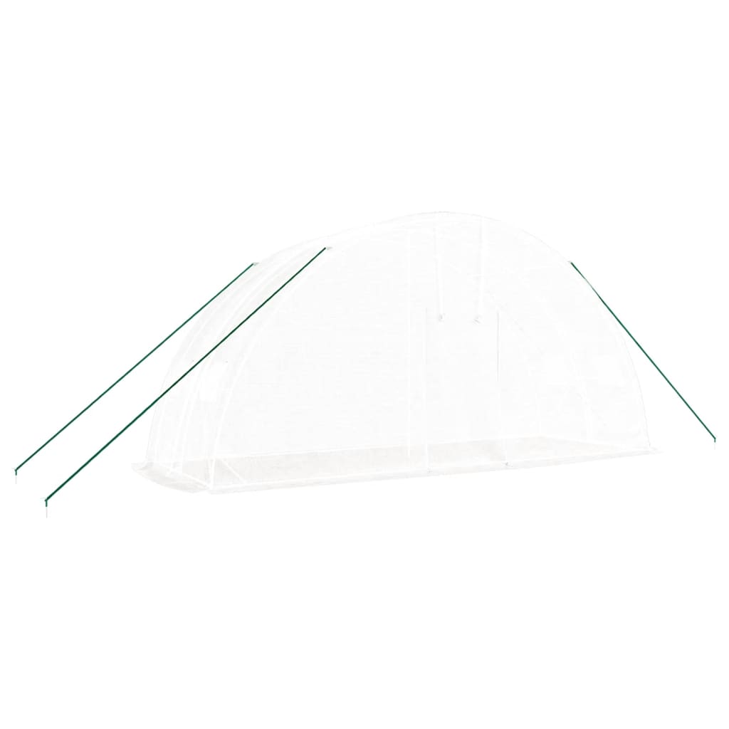 Vidaxl tuinkas met stalen frame 12 m² 6x2x2,85 m