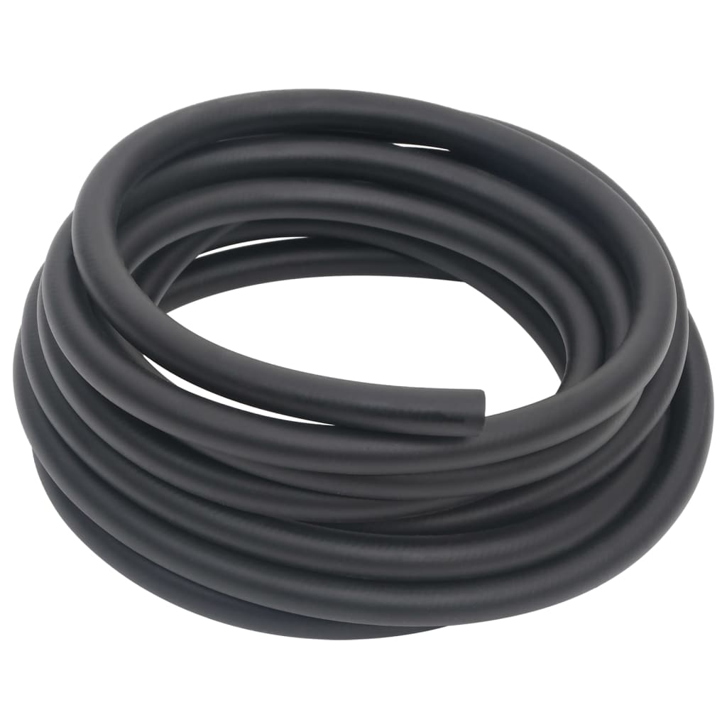Vidaxl luchtslang hybride 0,6'' 2 m rubber en pvc zwart