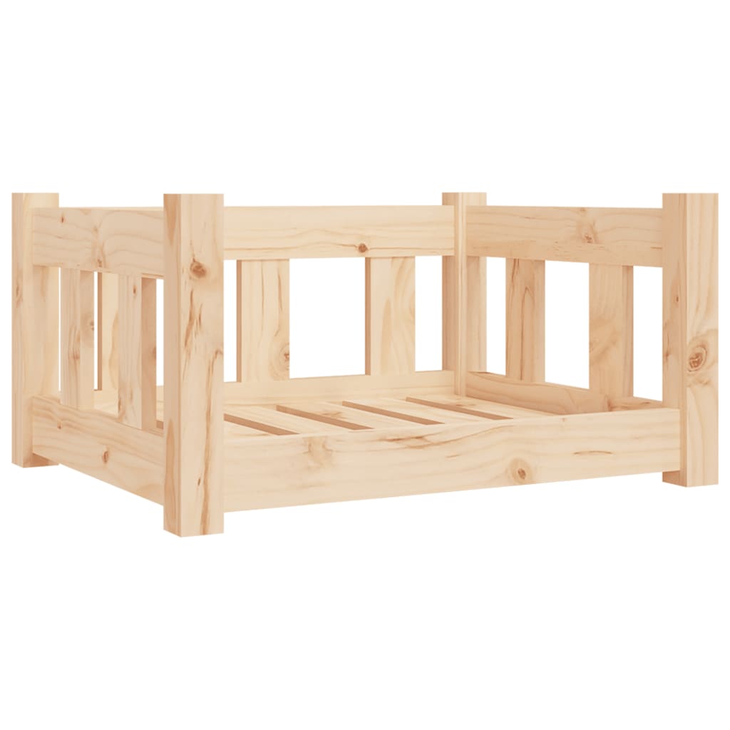 VidaXL Hondenmand 55,5x45,5x28 cm massief groenhout