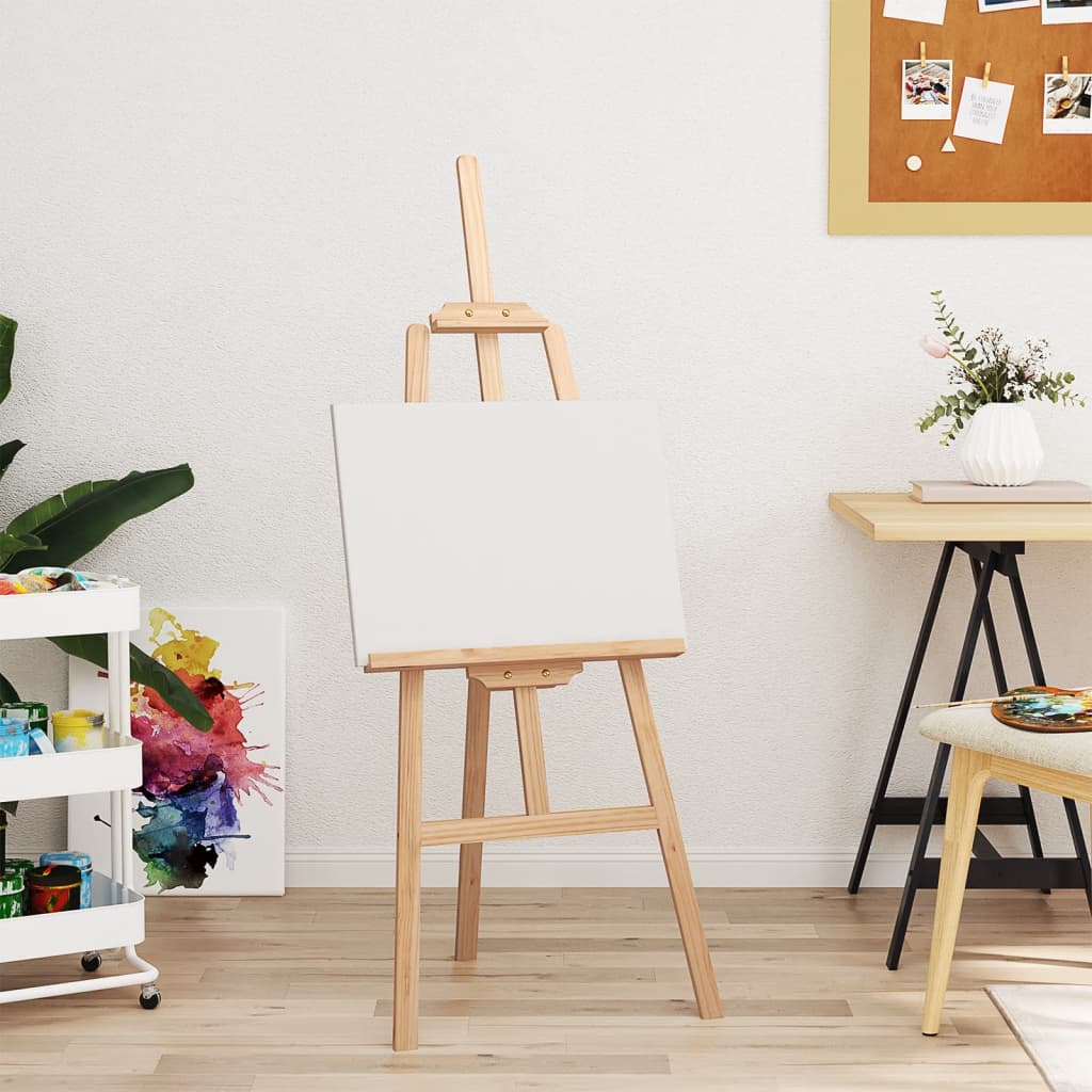 Vidaxl schildersezel 53,5x95x127 cm massief groenhout