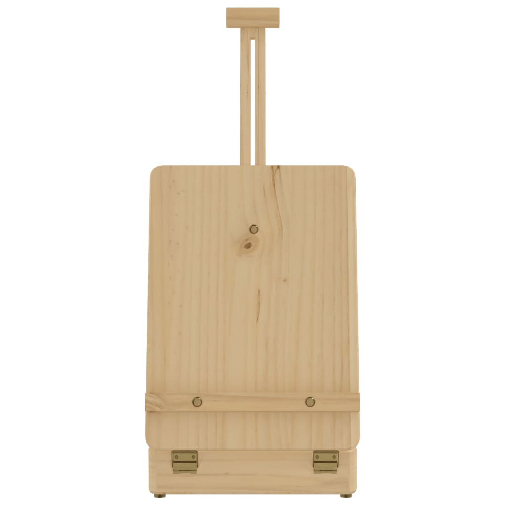 Vidaxl tafelezel 27x43x68 cm massief groenhout