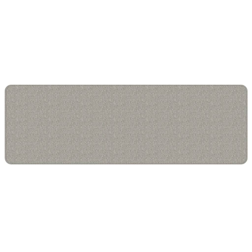 Vidaxl tapijtloper 50x150 cm sisal-look platina