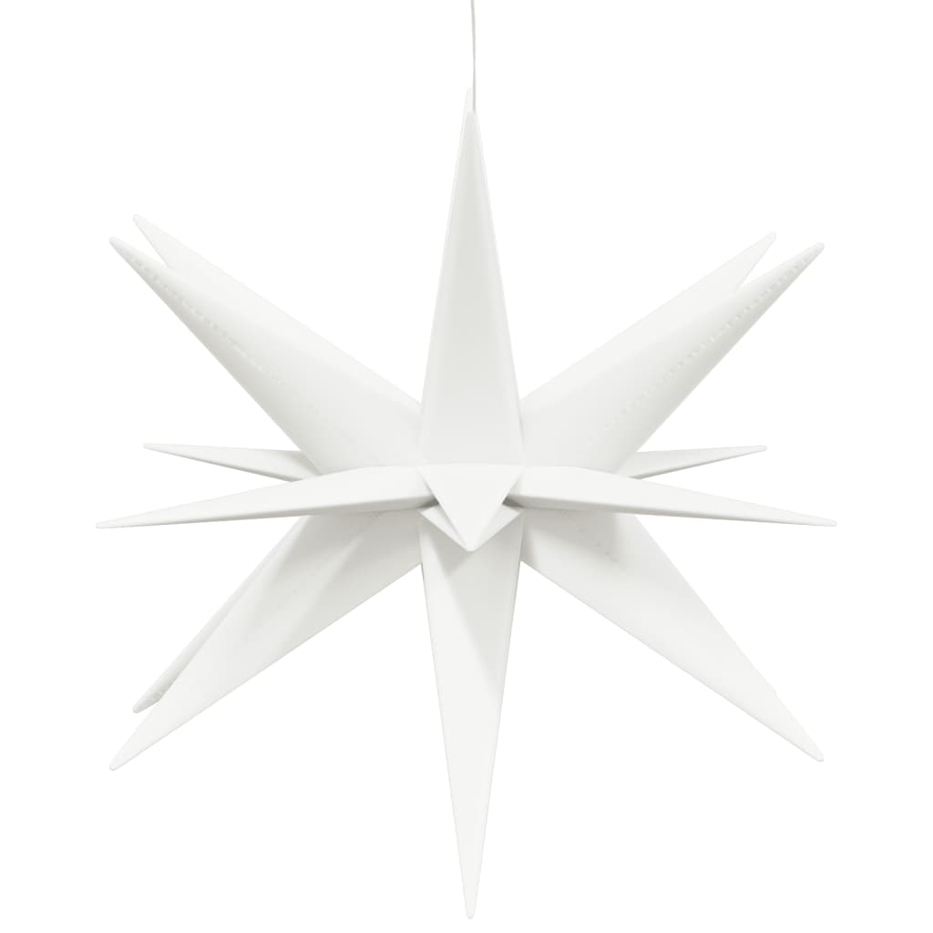 Vidaxl kerstlampen met led's 3 st inklapbaar 57 cm wit