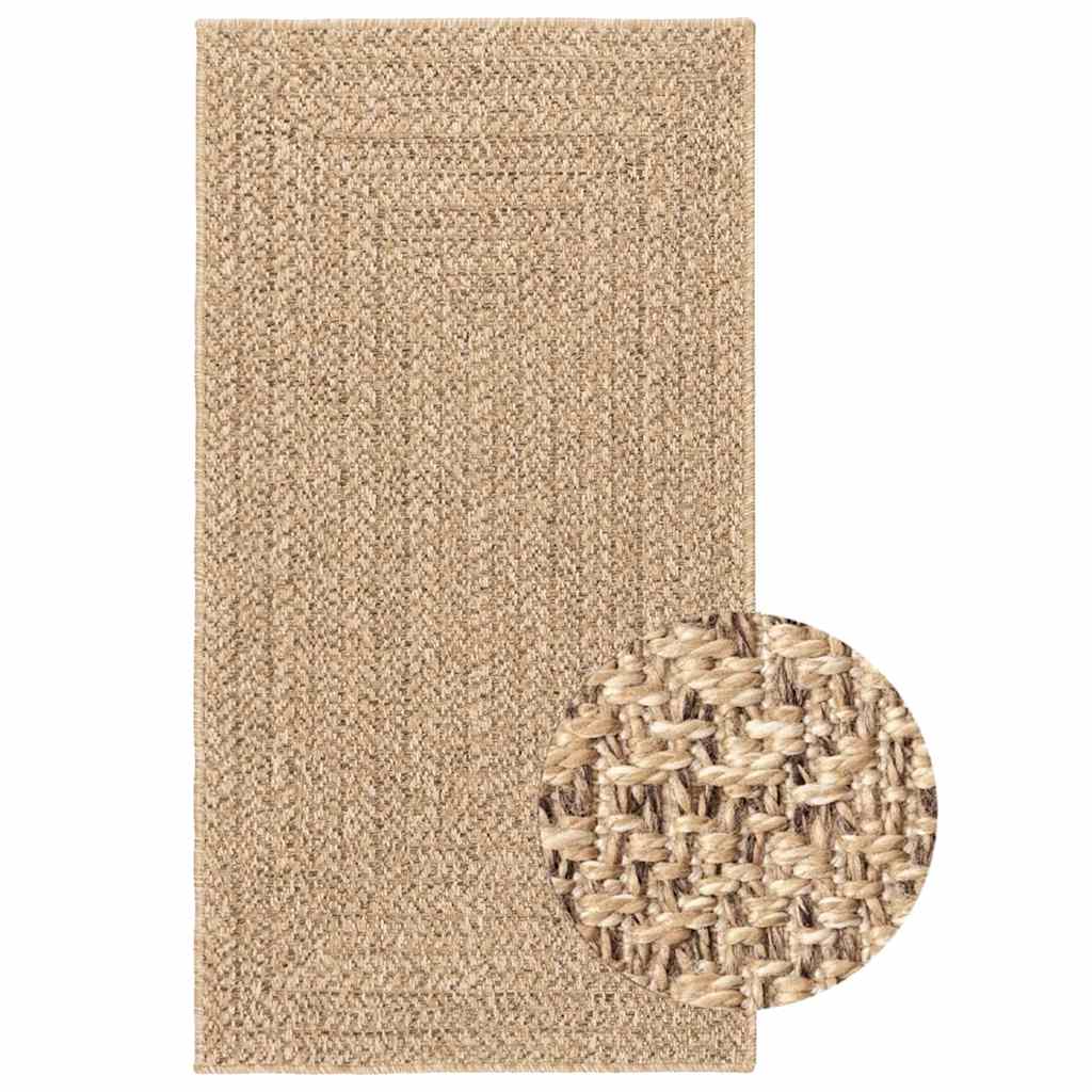 Vidaxl vloerkleed zizur binnen en buiten 80x150 cm jutelook