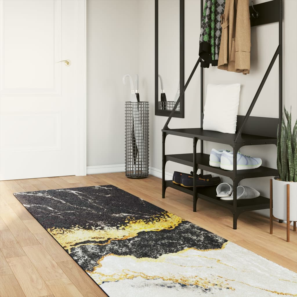 Vidaxl vloerkleed wasbaar antislip 80x300 cm meerkleurig