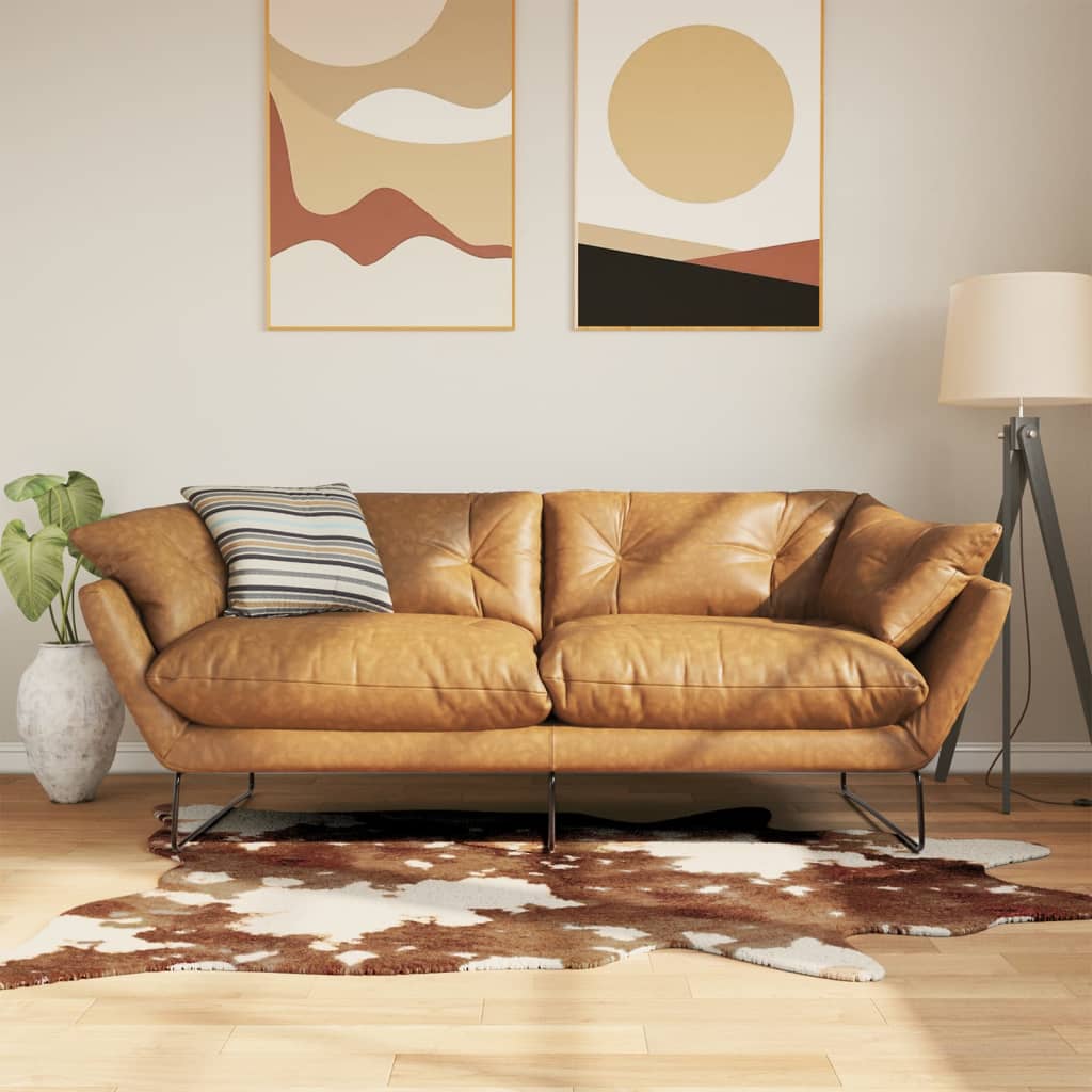 Vidaxl vloerkleed koeienpatroon wasbaar 120x170 cm zwart wit