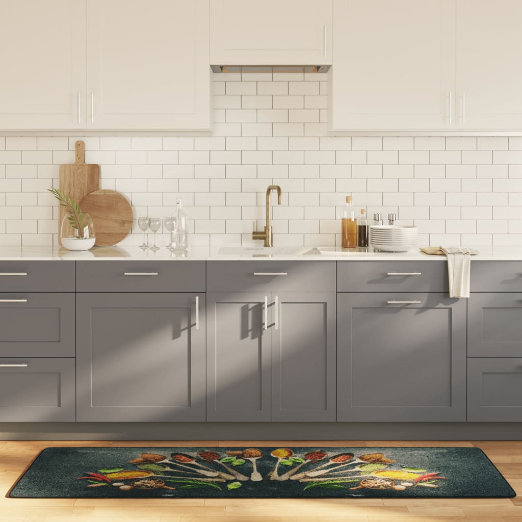 Vidaxl keukenmat wasbaar antislip 60x180 cm meerkleurig