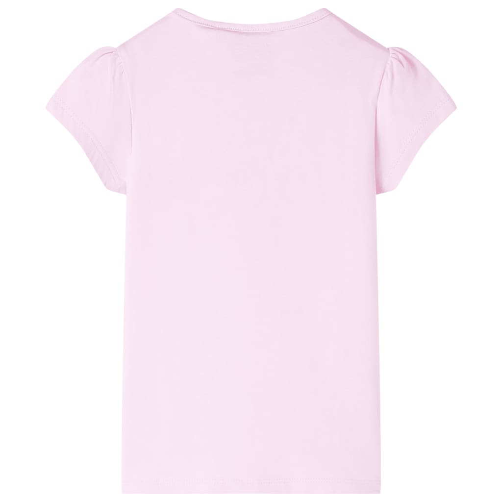 VidaXL Kindershirt 104 lichtroze