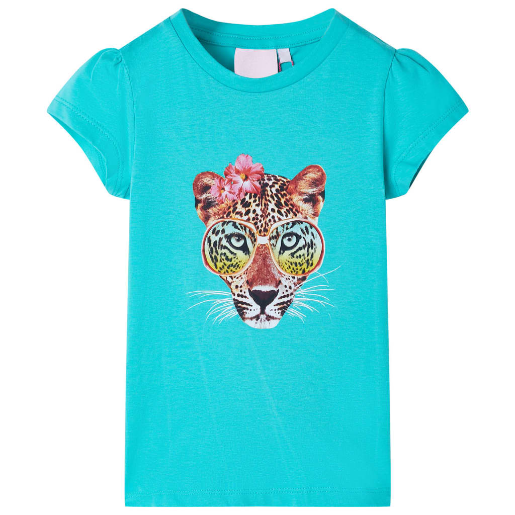 Vidaxl kindershirt 116 mintkleurig