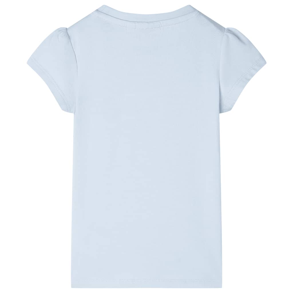 Vidaxl kindershirt 140 lichtblauw