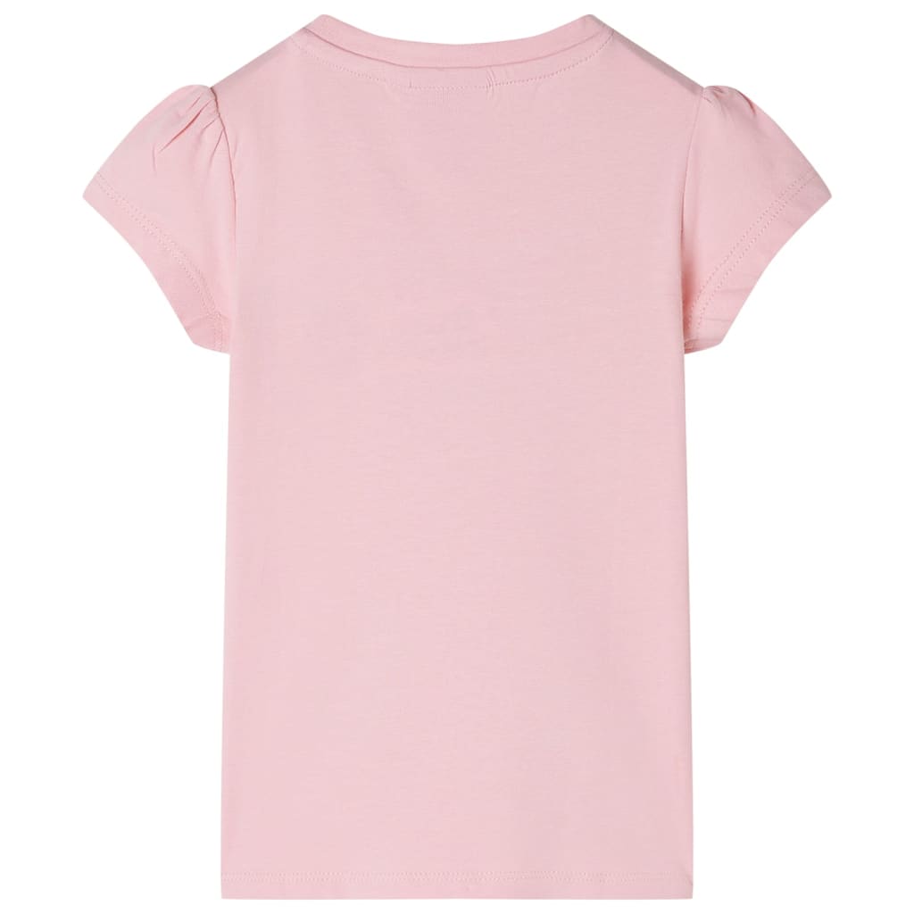 VidaXL Kindershirt 140 lichtroze