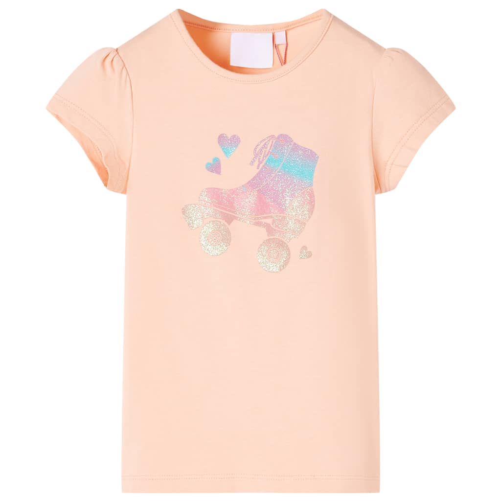 Vidaxl kindershirt 128 lichtoranje