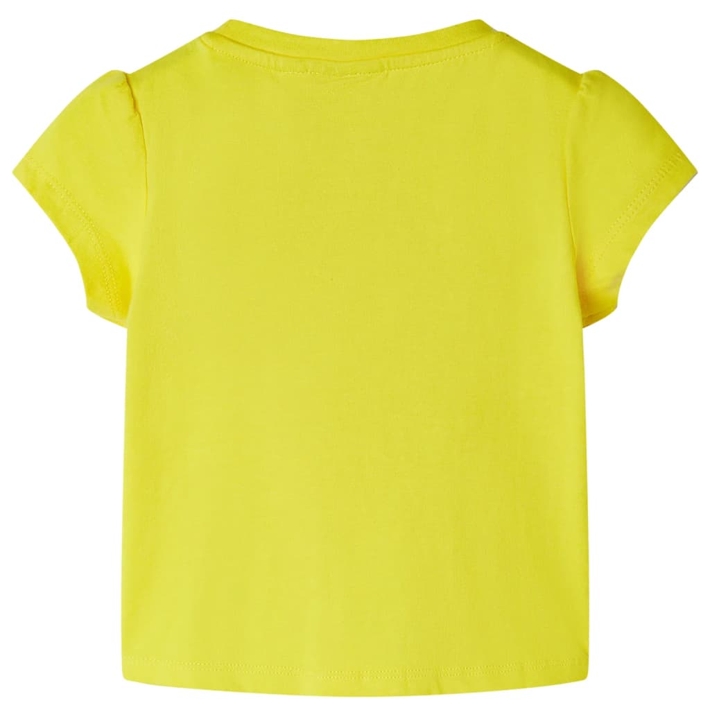 Vidaxl kindershirt 116 geel