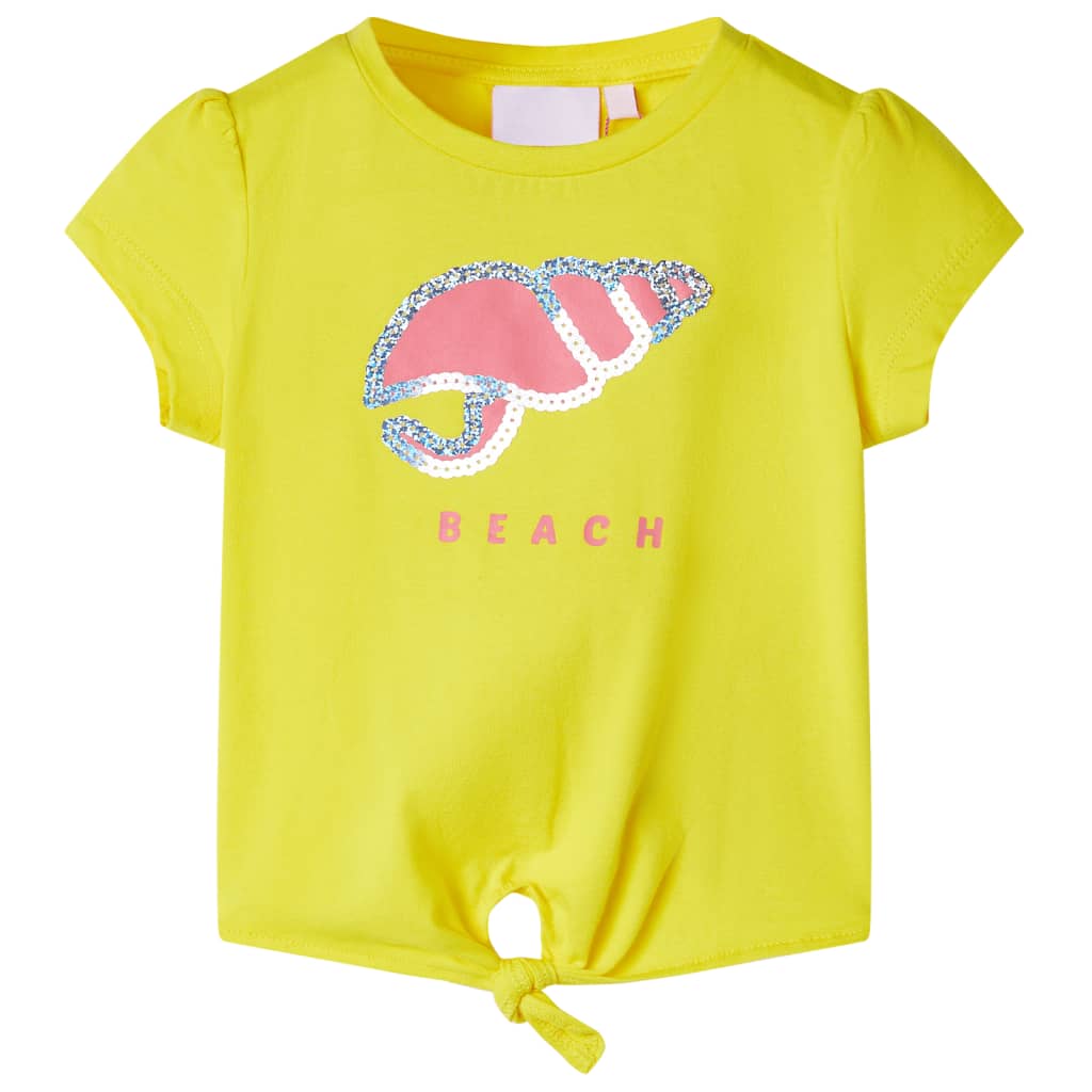 Vidaxl kindershirt 140 geel