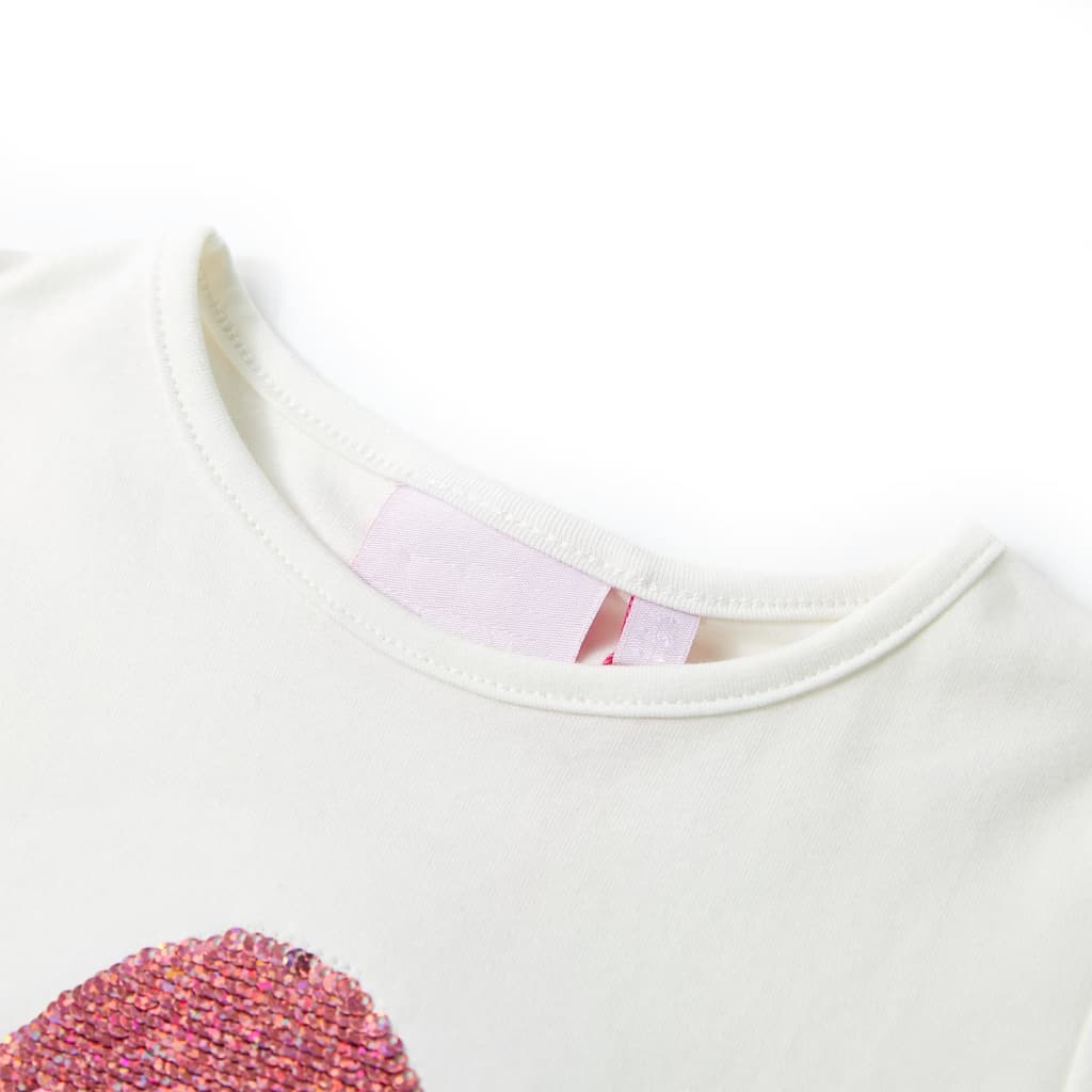 Vidaxl kindershirt 140 ecru