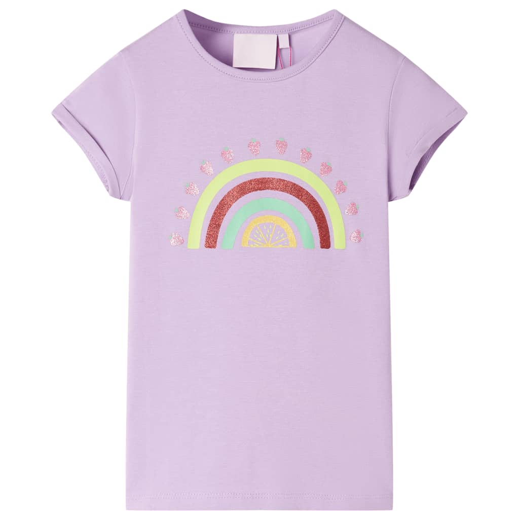 Vidaxl kindershirt 104 lila