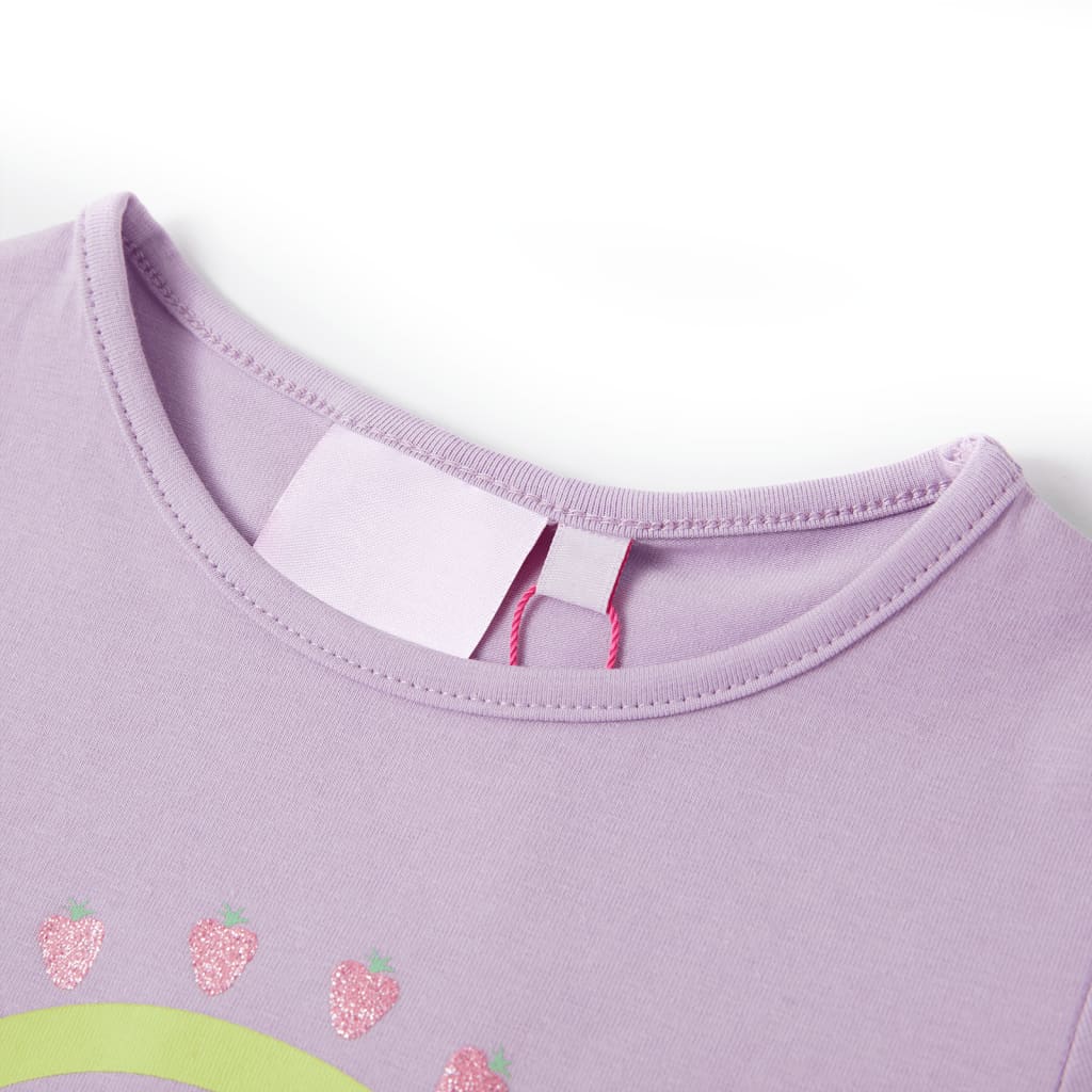 Vidaxl kindershirt 104 lila