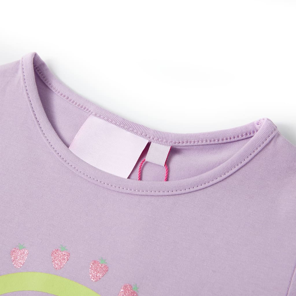 Vidaxl kindershirt 116 lila