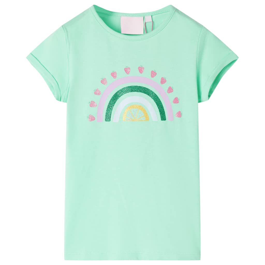 Vidaxl kindershirt 92 felgroen