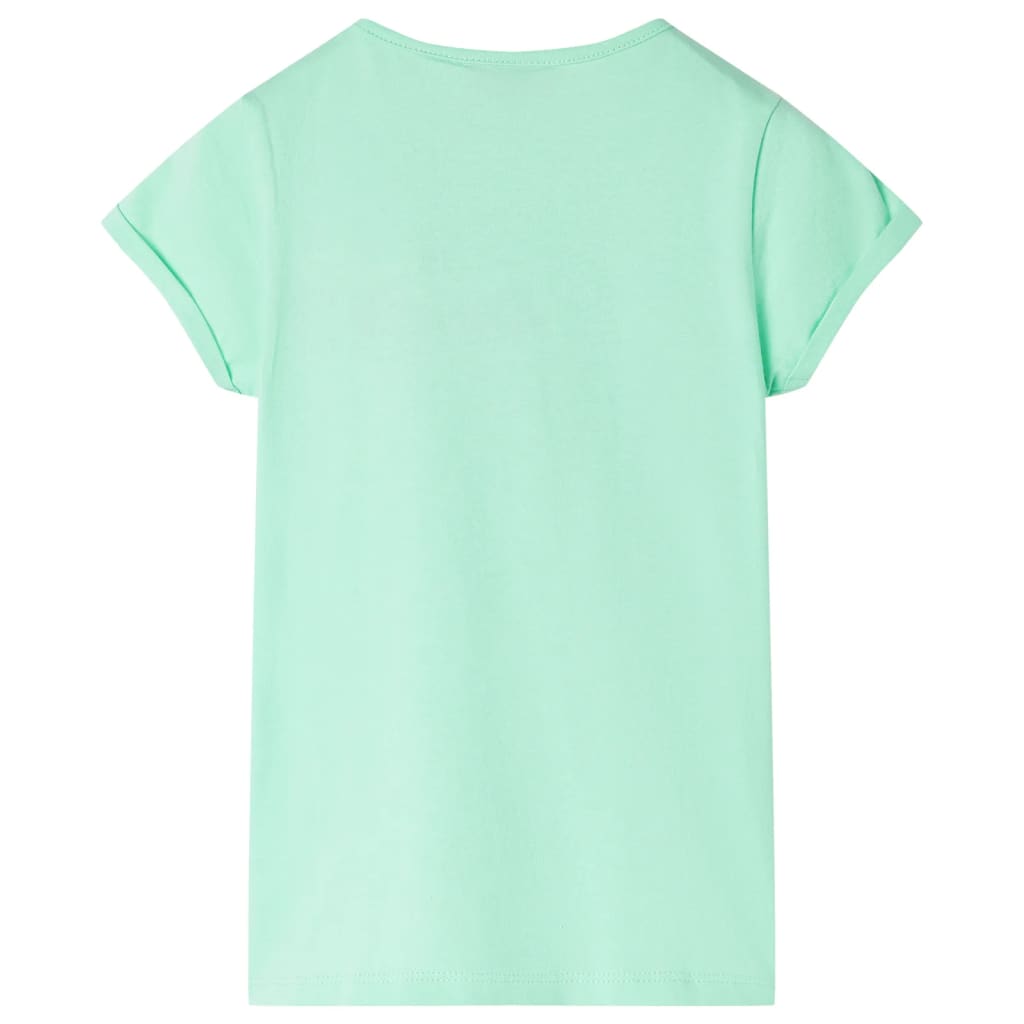 Vidaxl kindershirt 140 felgroen