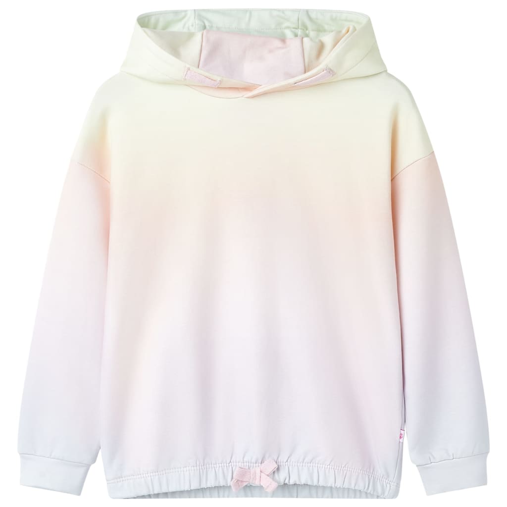 Vidaxl kindertrui met capuchon 140 sterrenwit