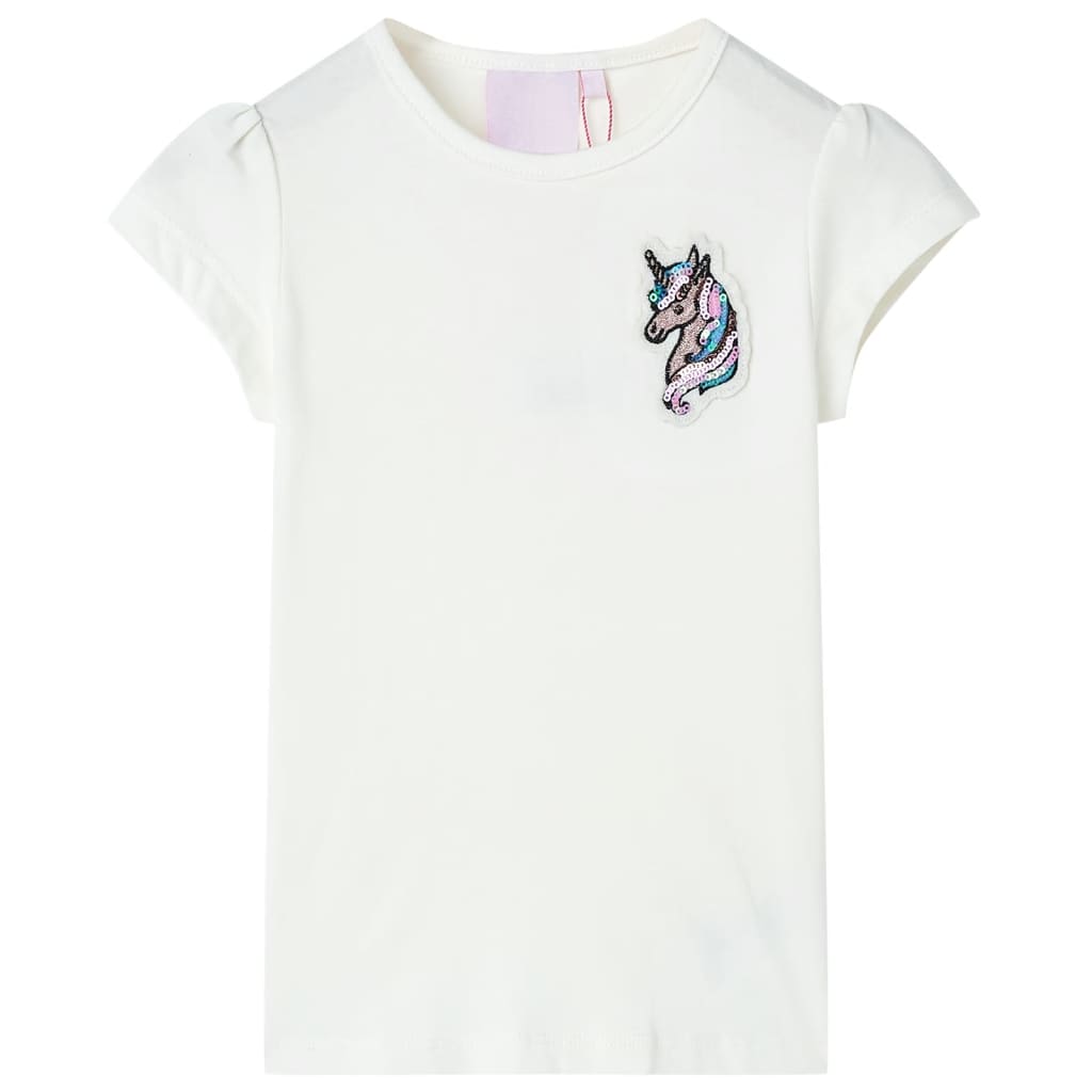 Vidaxl kindershirt 140 ecru