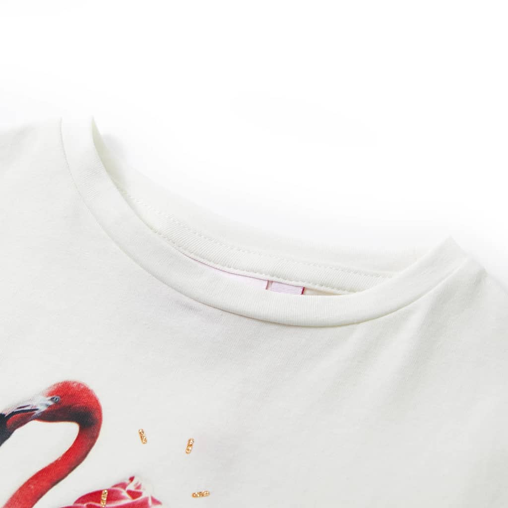 Vidaxl kindershirt 104 ecru