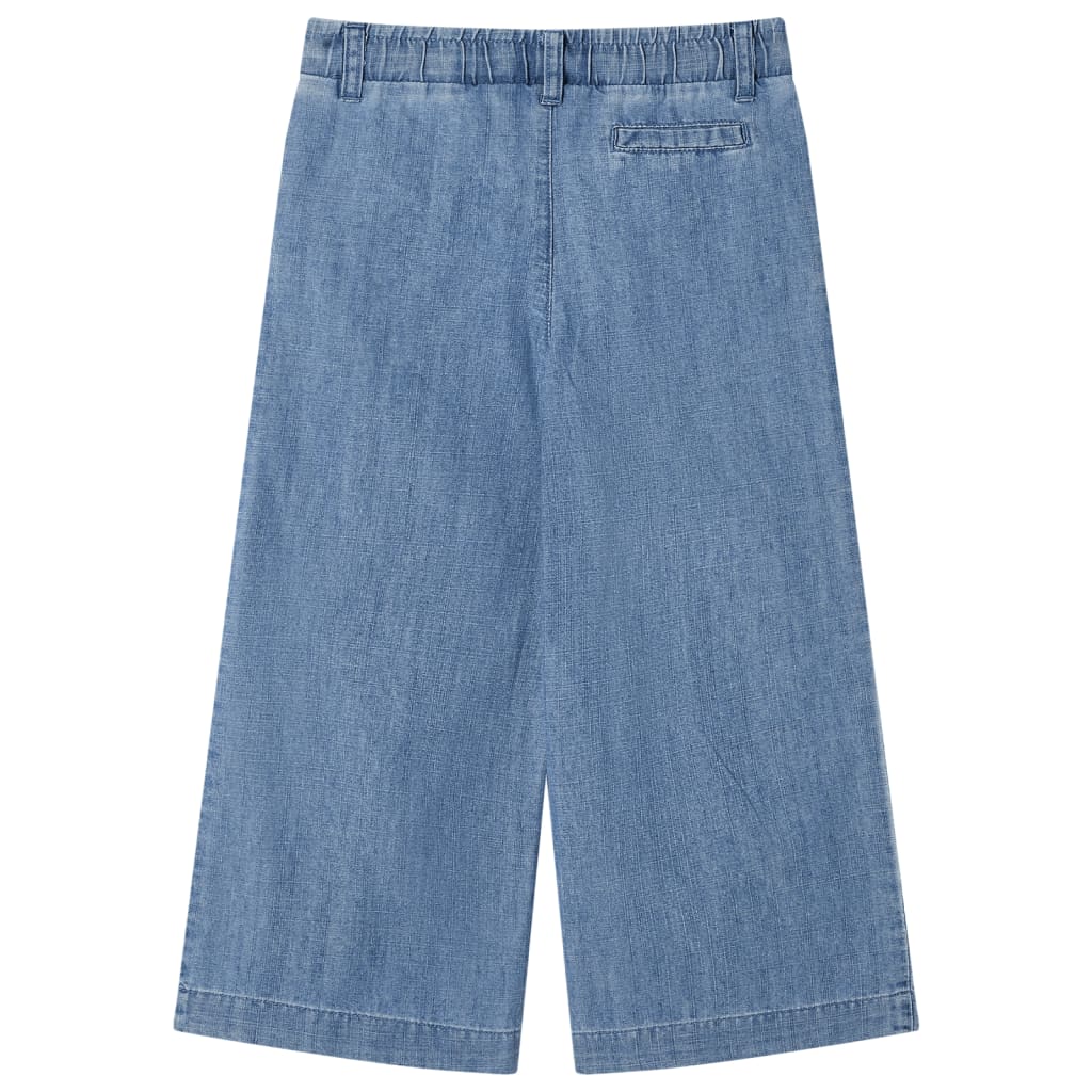 Vidaxl kinderbroek 92 denimblauw
