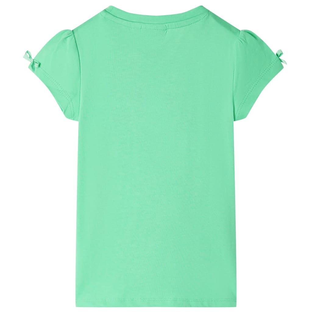 Vidaxl kindershirt 128 lichtgroen