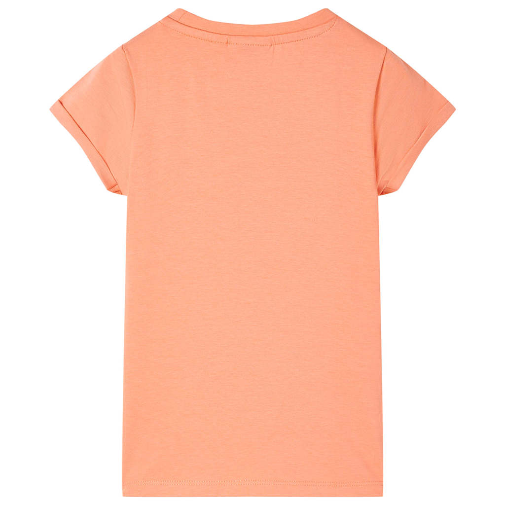 Vidaxl kindershirt 140 perzikkleurig