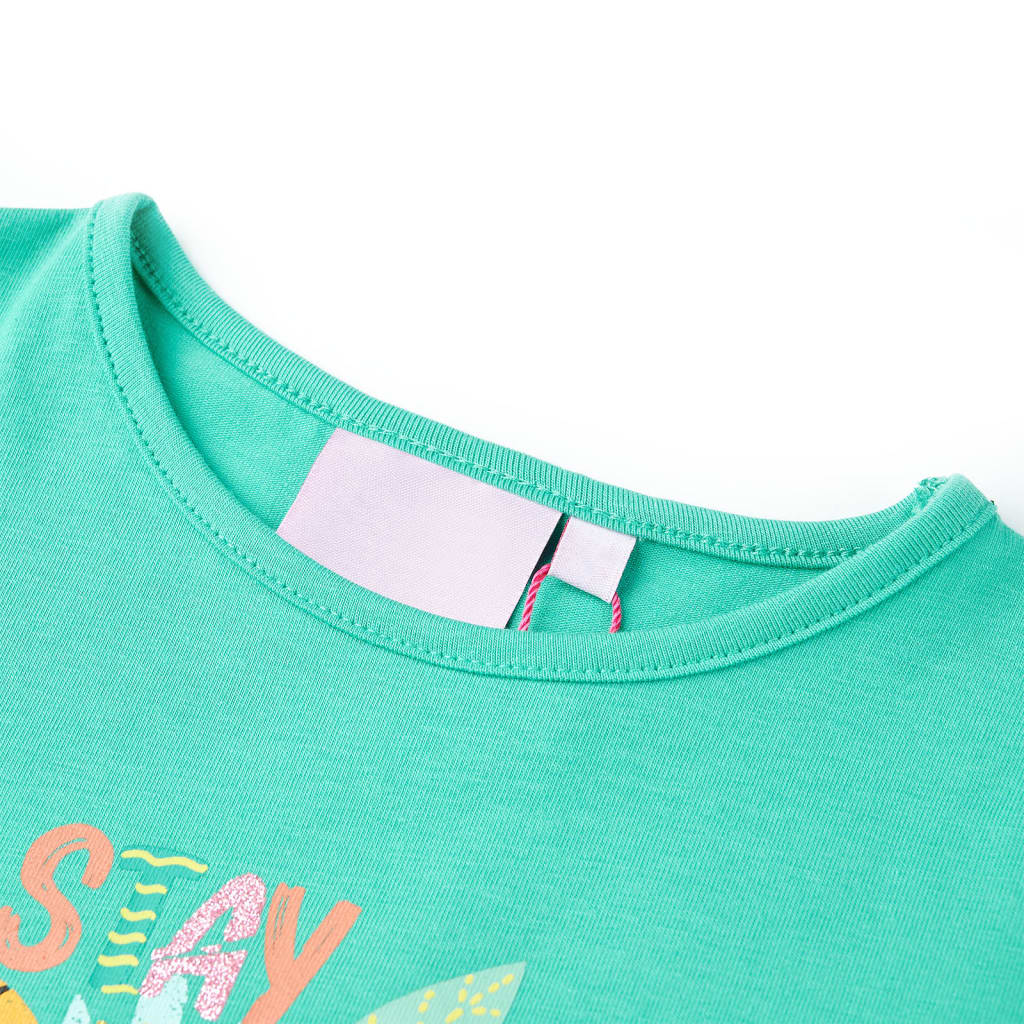 Vidaxl kindershirt 140 mintkleurig