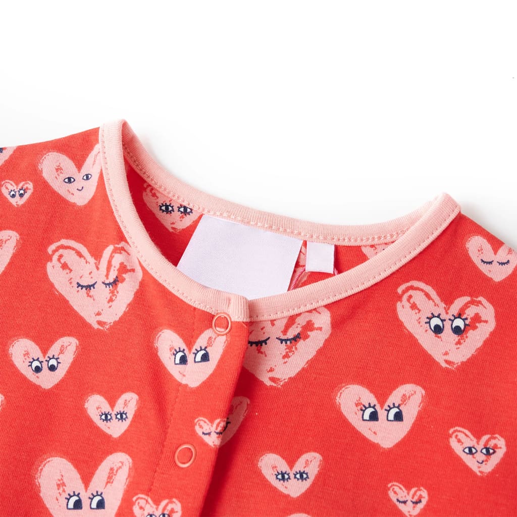 Vidaxl kinderjumpsuit 116 rood